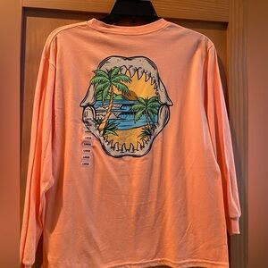 Salt Life Boy’s Long Sleeve Bite Of Paradise Shirt NWT Size L